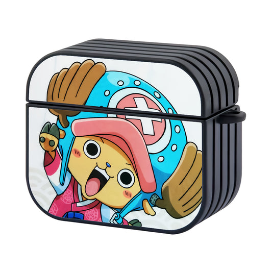 One Piece Chopper Feel Happy Hard Plastic Case Cover For Apple Airpods 3 - Ezzystore