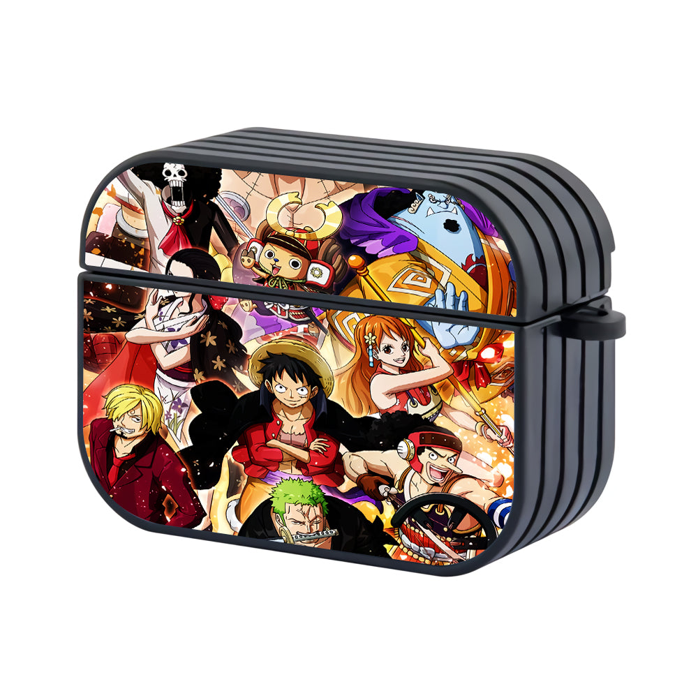 One Piece Family Hard Plastic Case Cover For Apple Airpods Pro 3 - Ezzystore