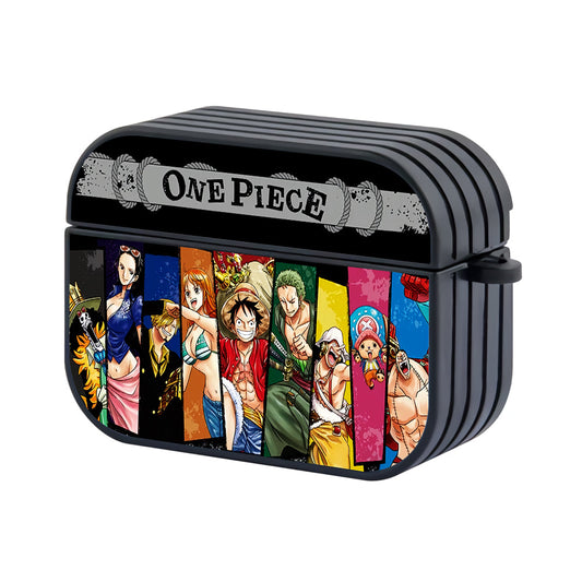 One Piece Luffy Crew Art Hard Plastic Case Cover For Apple Airpods Pro 3 - Ezzystore
