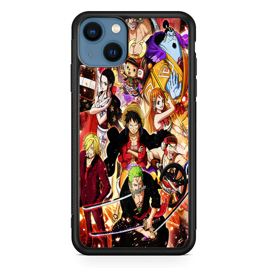 One Piece Luffy Team iPhone 15 Case