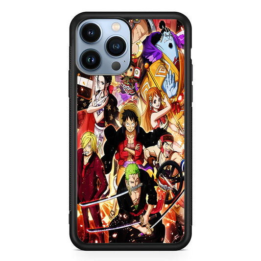 One Piece Luffy Team iPhone 14 Pro Max Case