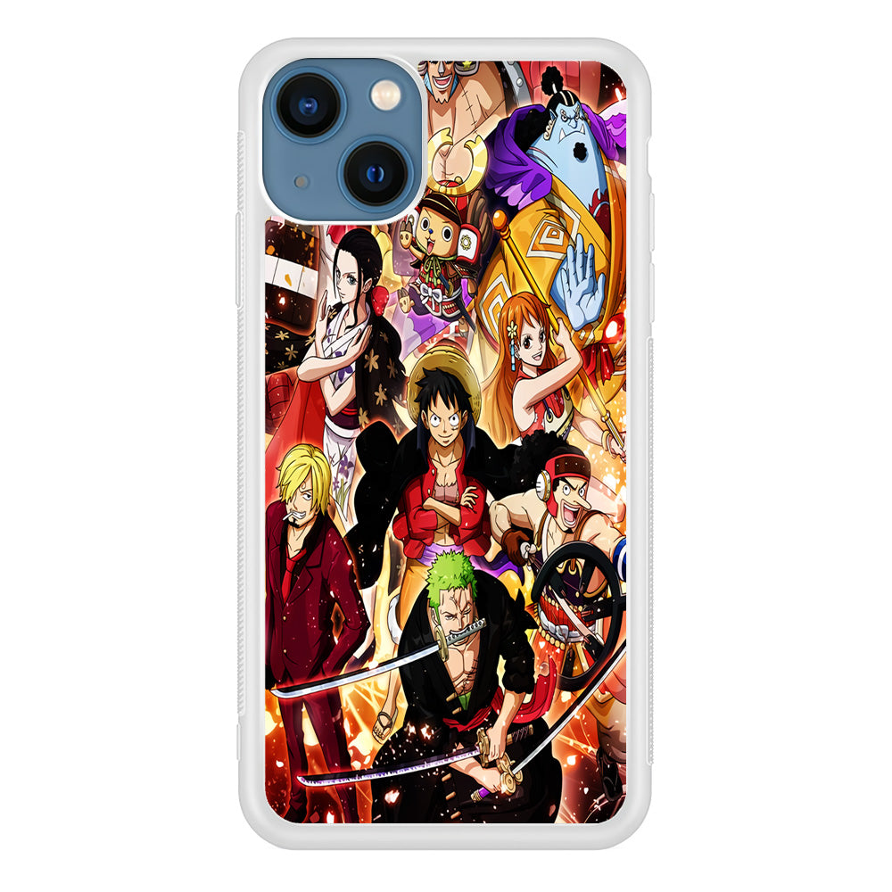 One Piece Luffy Team iPhone 15 Case