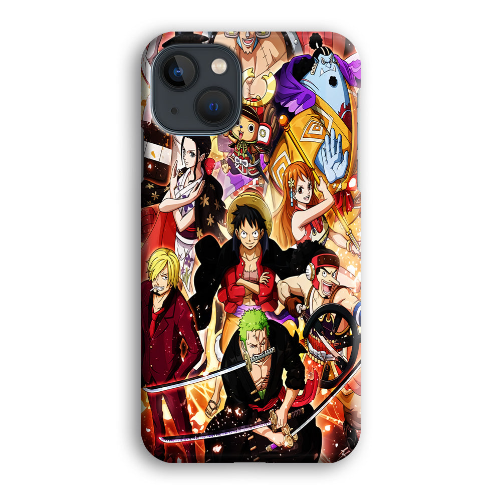 One Piece Luffy Team iPhone 14 Case