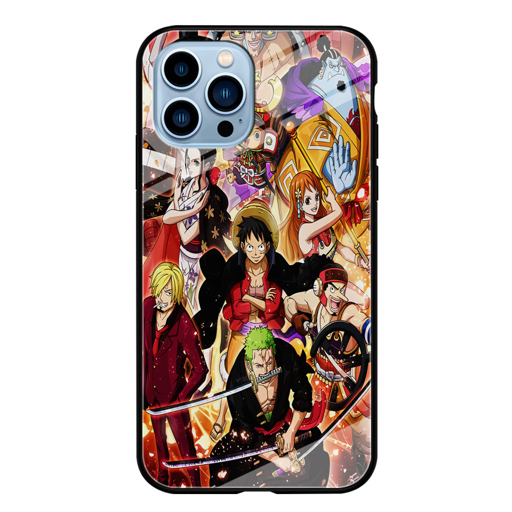 One Piece Luffy Team iPhone 14 Pro Case
