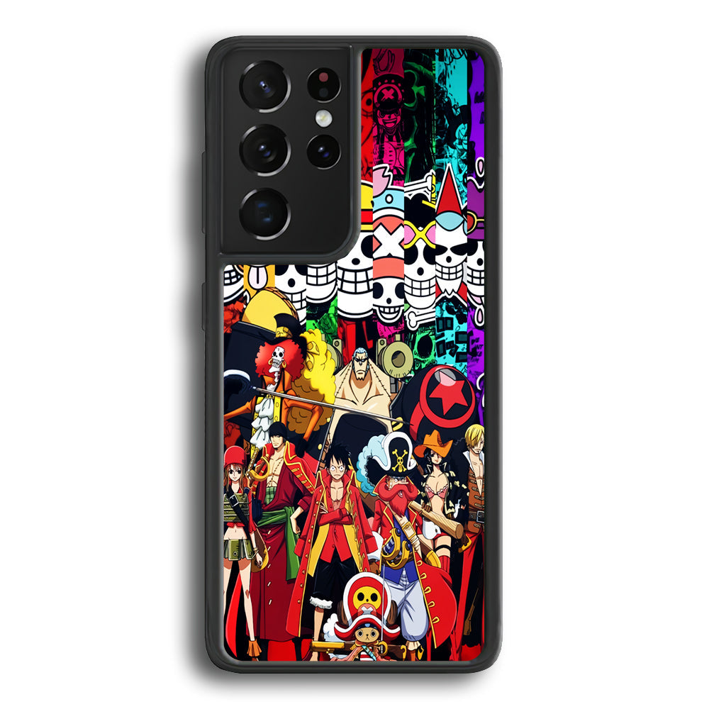 One Piece Symbol of Character Samsung Galaxy S23 Ultra Case - Ezzystore