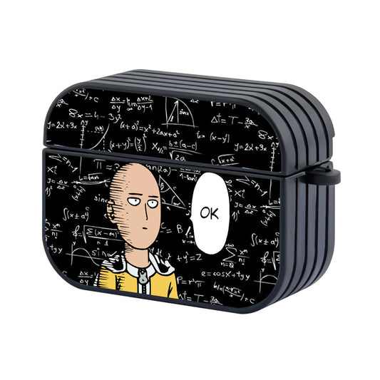 One Punch Man Saitama Confused Formula Hard Plastic Case Cover For Apple Airpods Pro 3 - Ezzystore