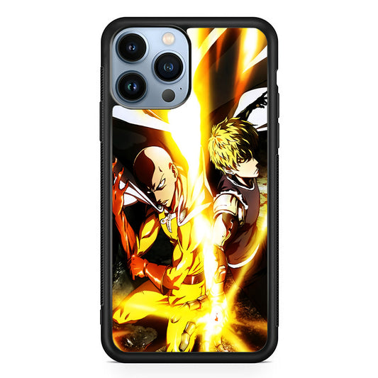 One Punch Man Saitama X Genos iPhone 14 Pro Max Case