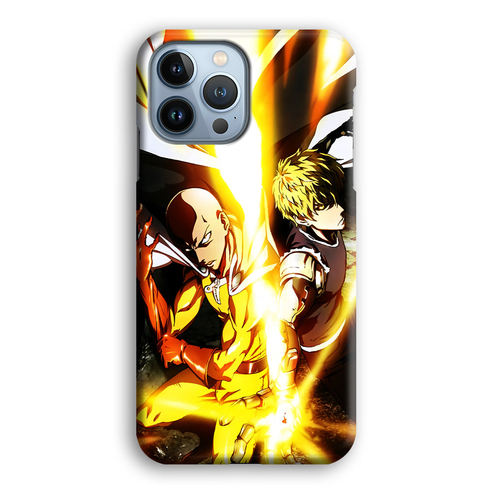 One Punch Man Saitama X Genos iPhone 13 Pro Case
