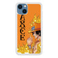 One Piece Ace Orange Tatto iPhone 14 Case