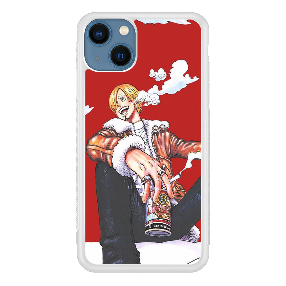 One Piece Sanji Smoker iPhone 14 Case
