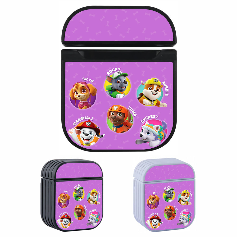 Paw Patrol All Character Hard Plastic Case Cover For Apple Airpods