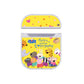 Peppa Pig Character Yellow Hard Plastic Case Cover For Apple Airpods