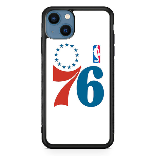 Philadelphia 76ers White iPhone 14 Case