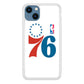 Philadelphia 76ers White iPhone 14 Case