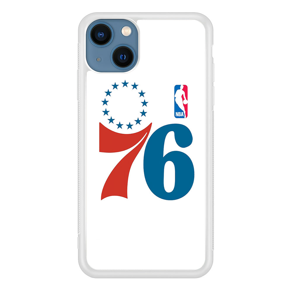 Philadelphia 76ers White iPhone 14 Case