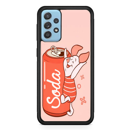 Piglet Winnie The Pooh Favorite Sodas Samsung Galaxy A52 Case