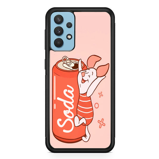 Piglet Winnie The Pooh Favorite Sodas Samsung Galaxy A32 Case