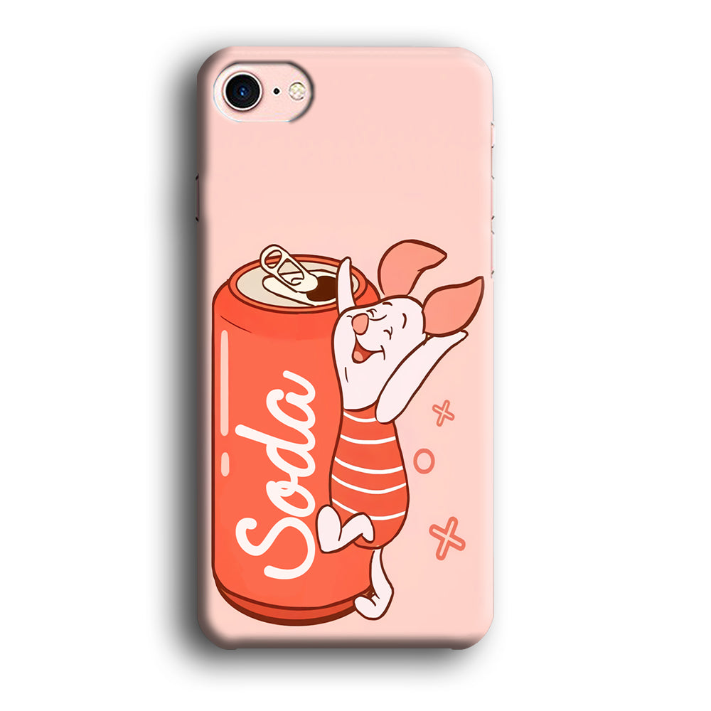 Piglet Winnie The Pooh Favorite Sodas iPhone 7 Case