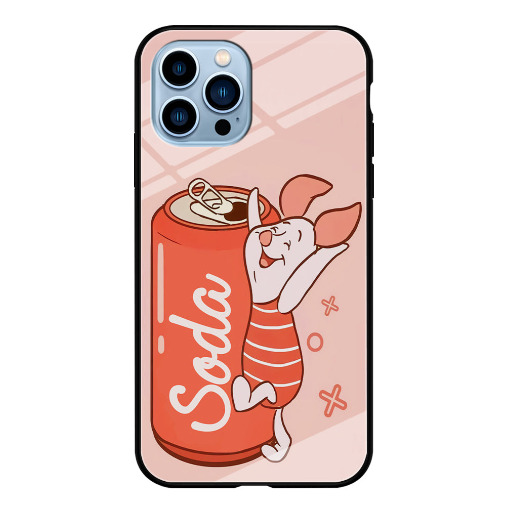 Piglet Winnie The Pooh Favorite Sodas iPhone 13 Pro Max Case