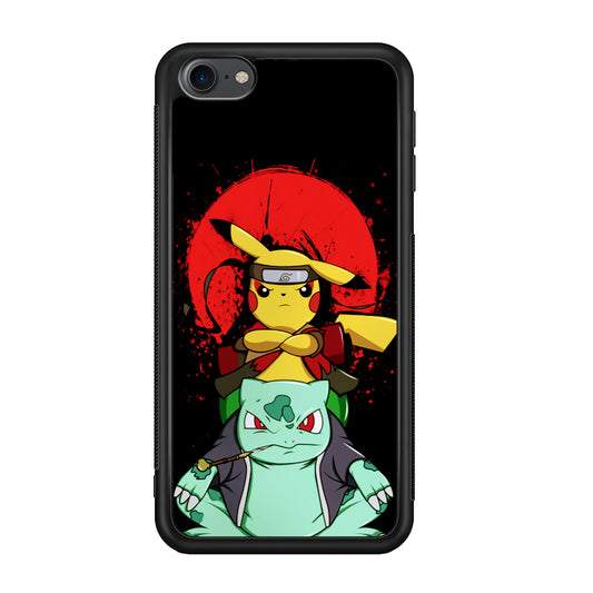 Pikachu Cosplay Naruto And Gamabunta iPod Touch 6 Case - Ezzystore