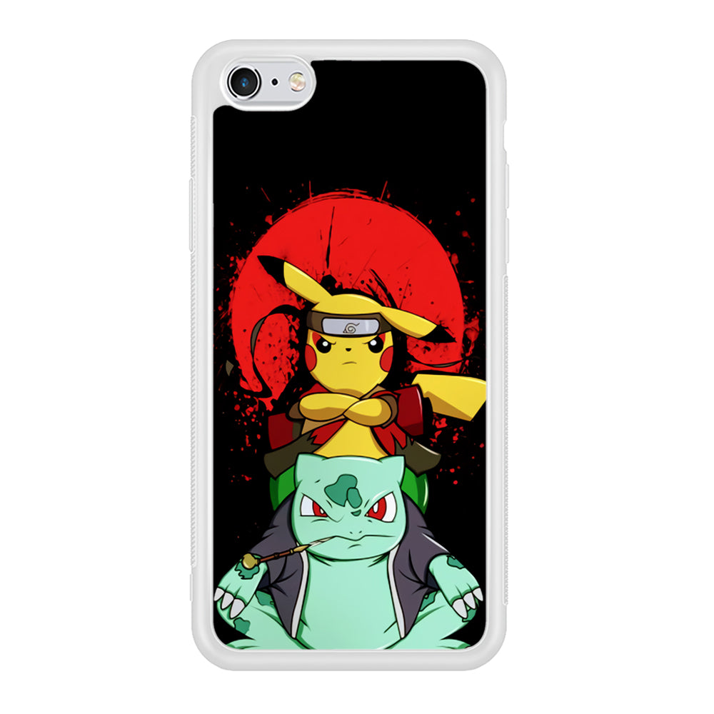 Pikachu Cosplay Naruto And Gamabunta iPhone 6 Plus | 6s Plus Case