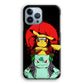 Pikachu Cosplay Naruto And Gamabunta iPhone 14 Pro Max Case