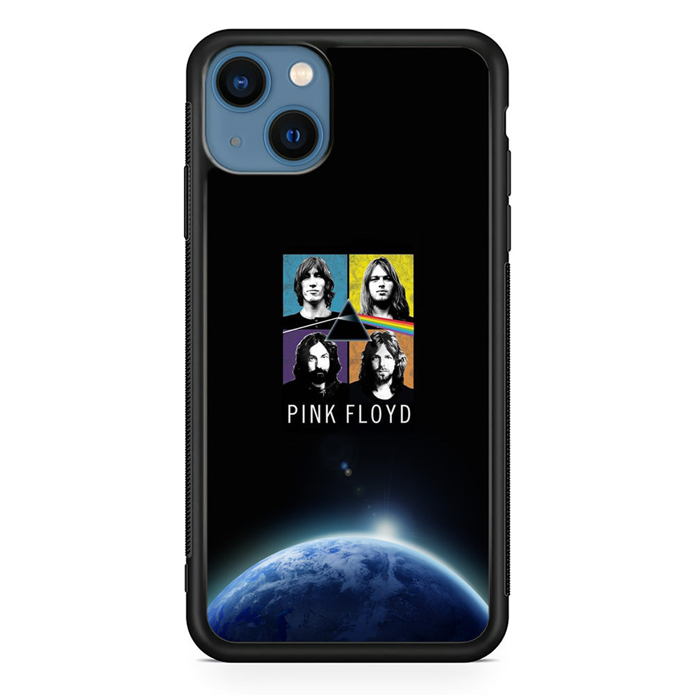 Pink Floyd Earth Poster iPhone 15 Plus Case
