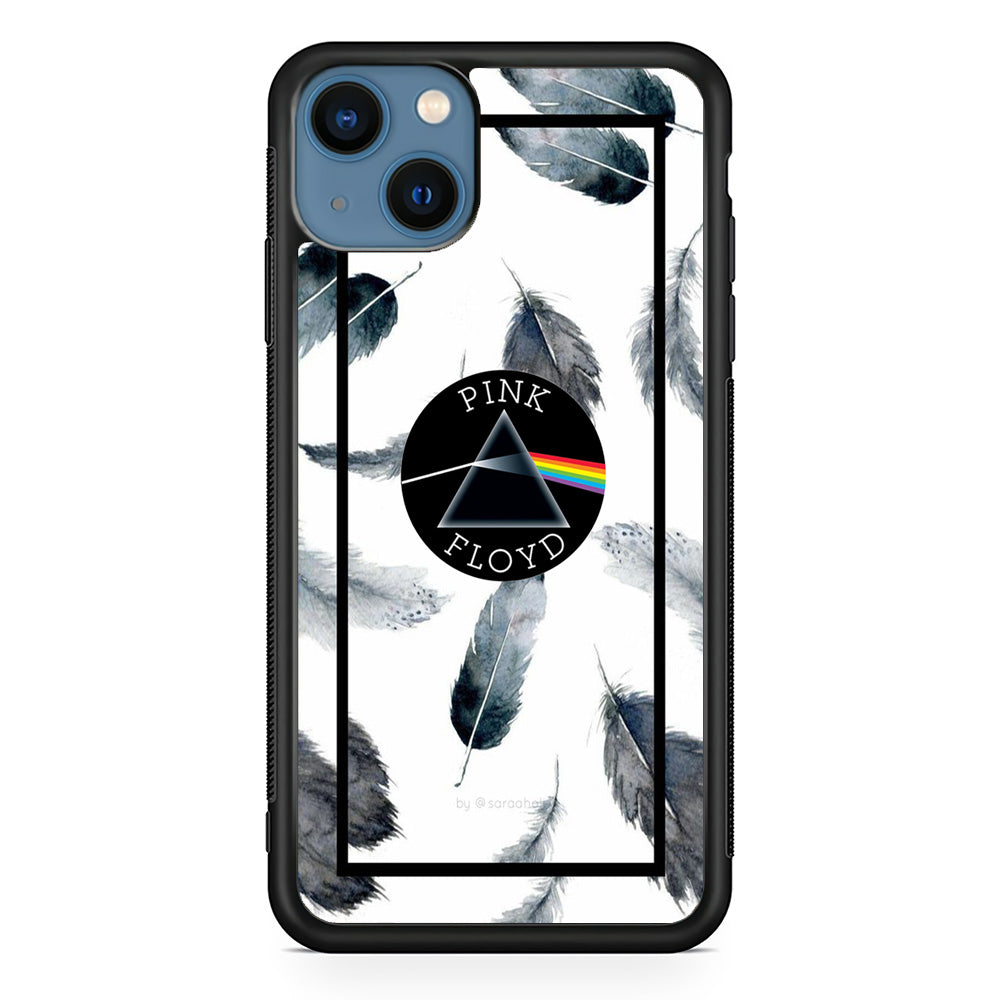 Pink Floyd White Feathers iPhone 14 Case