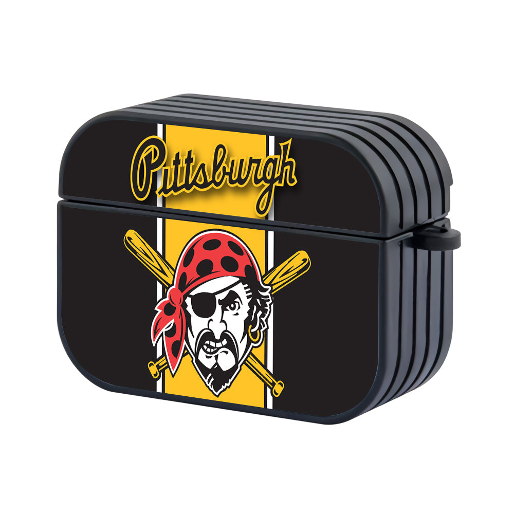 Pittsburgh Pirates Team Hard Plastic Case Cover For Apple Airpods Pro 3 - Ezzystore