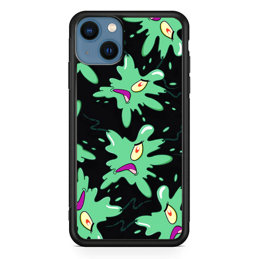 Plankton Flat Character iPhone 14 Case