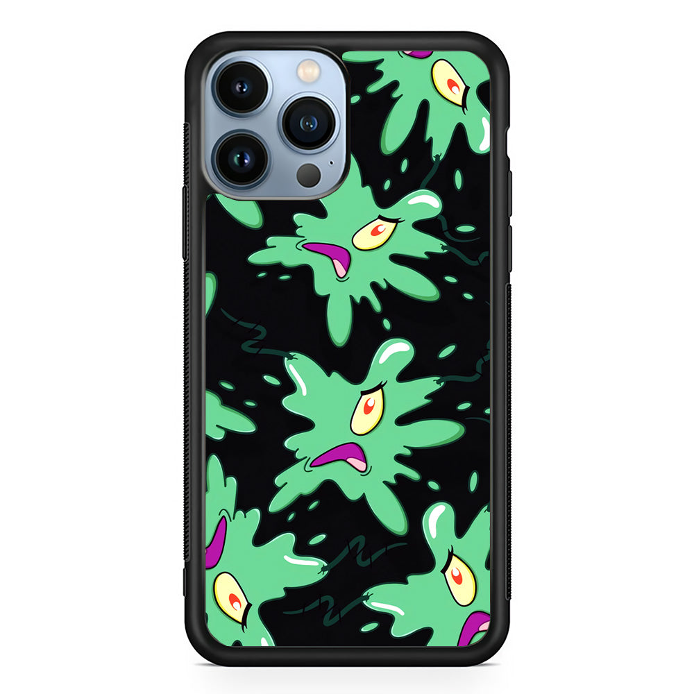 Plankton Flat Character iPhone 15 Pro Max Case