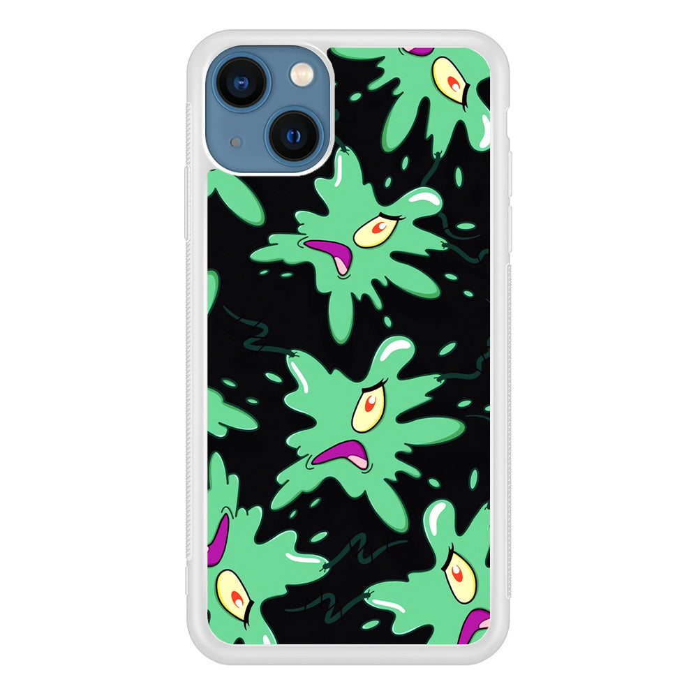 Plankton Flat Character iPhone 15 Case