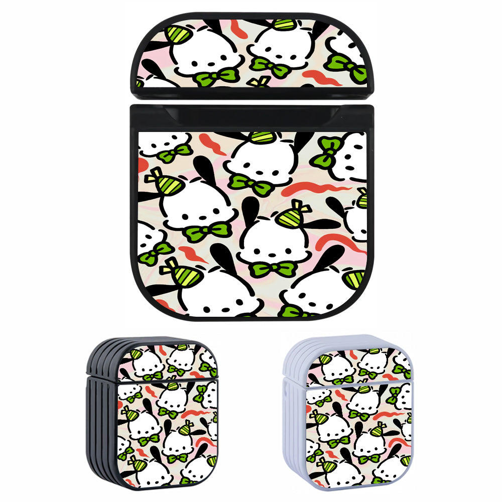 Pochacco Doodle Hard Plastic Case Cover For Apple Airpods
