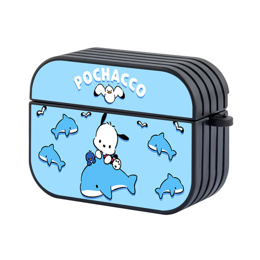 Pochacco Vacation Hard Plastic Case Cover For Apple Airpods Pro 3 - Ezzystore
