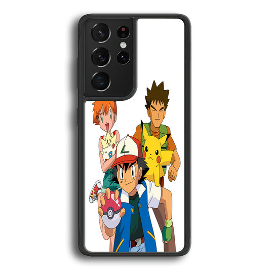 Pokemon Ash Ketchum Team Samsung Galaxy S24 Ultra Case - Ezzystore