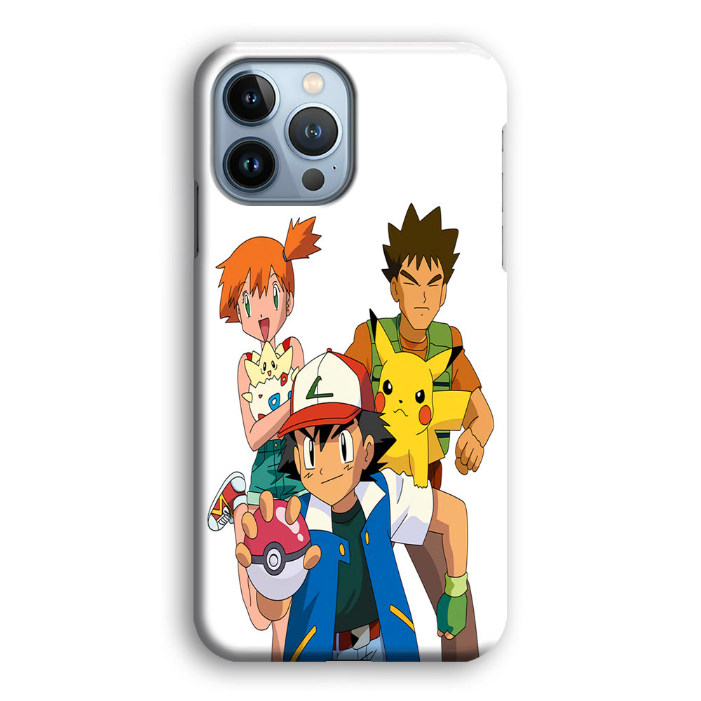 Pokemon Ash Ketchum Team iPhone 14 Pro Max Case