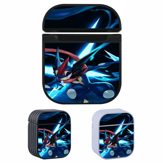 Pokemon Greninja Fight Moment Hard Plastic Case Cover For Apple Airpods