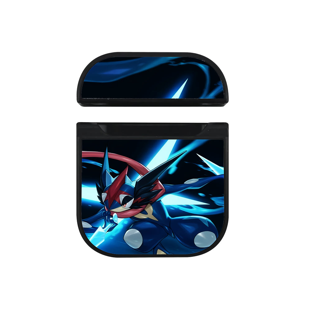 Pokemon Greninja Fight Moment Hard Plastic Case Cover For Apple Airpods