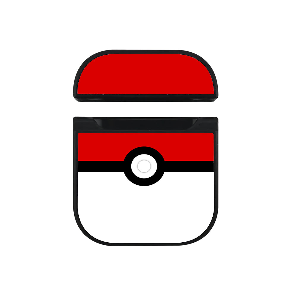 Pokemon Pokeball Hard Plastic Case Cover For Apple Airpods