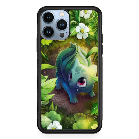 Pokemon Bulbasaur Beattle Style iPhone 15 Pro Max Case