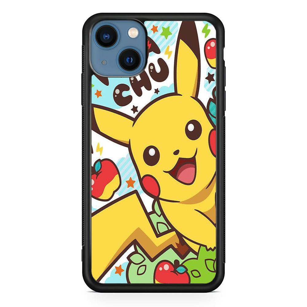 Pokemon Pikachu Art iPhone 15 Case