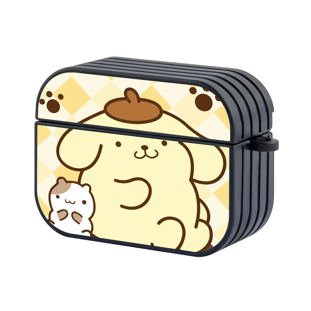 Pompompurin And Muffin Hard Plastic Case Cover For Apple Airpods Pro 3 - Ezzystore