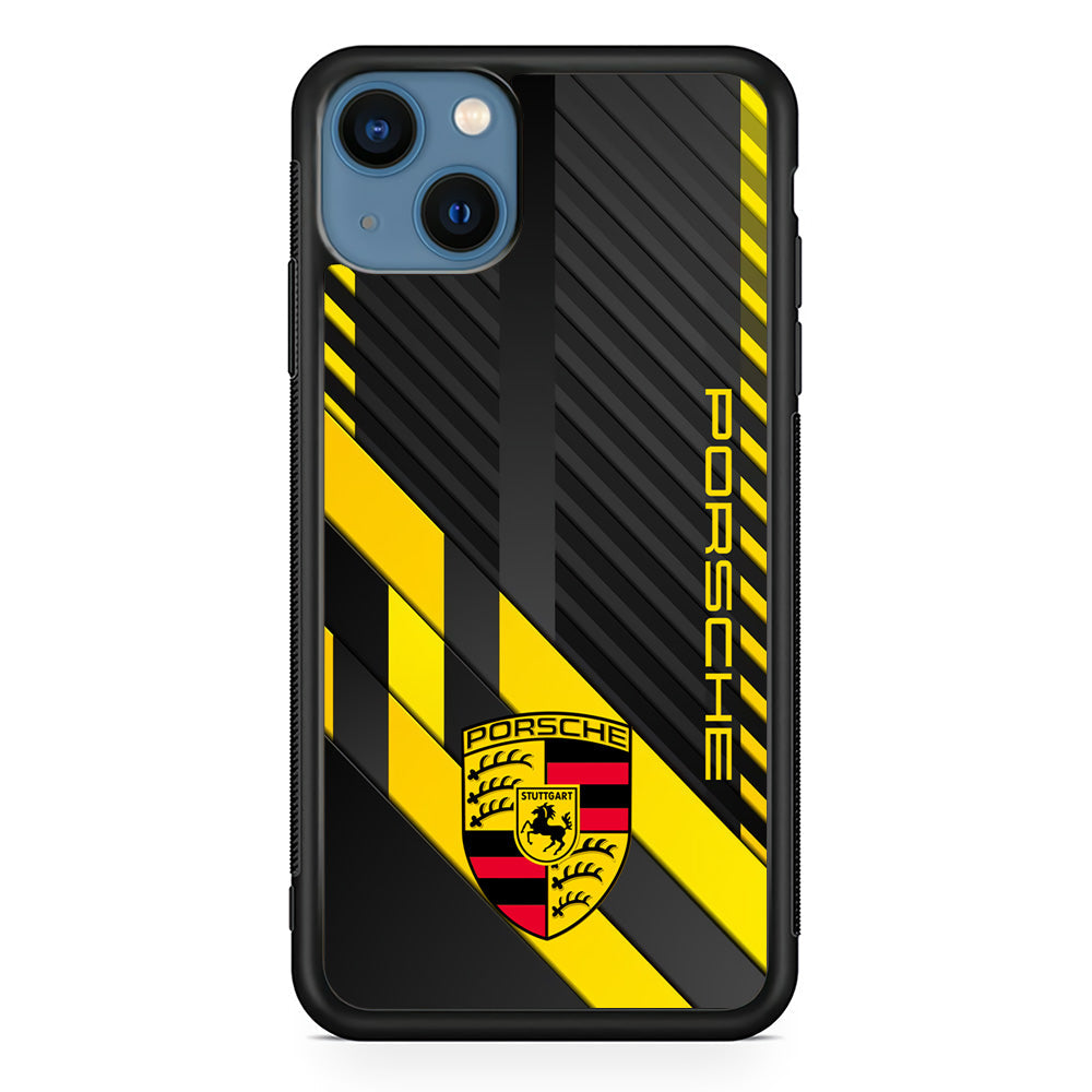 Porsche Fiber Bold iPhone 15 Case - Ezzystore