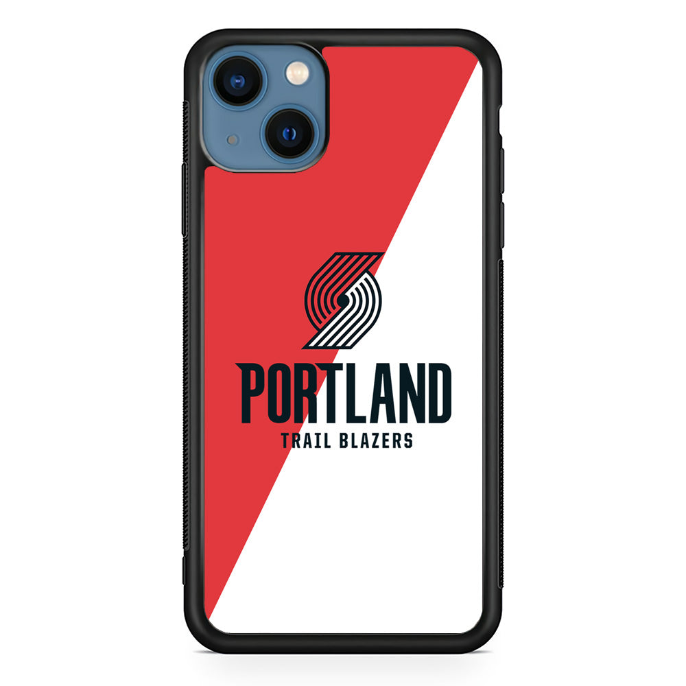 Portland Trail Blazers Team Two Colour iPhone 14 Case