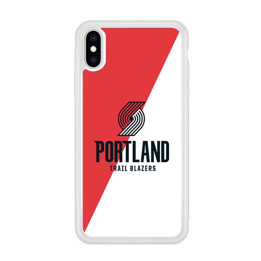 Portland Trail Blazers Team Two Colour iPhone Xs Max Case