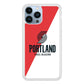 Portland Trail Blazers Team Two Colour iPhone 14 Pro Max Case