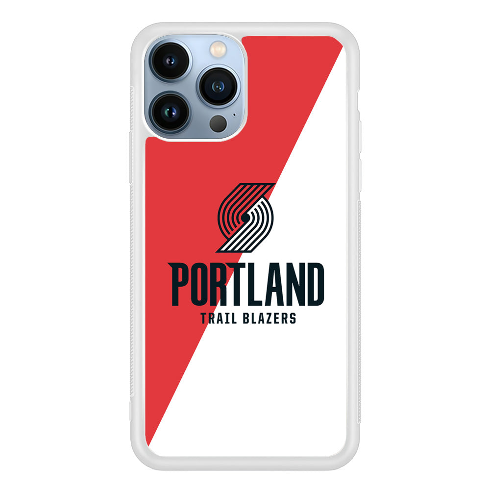 Portland Trail Blazers Team Two Colour iPhone 13 Pro Case