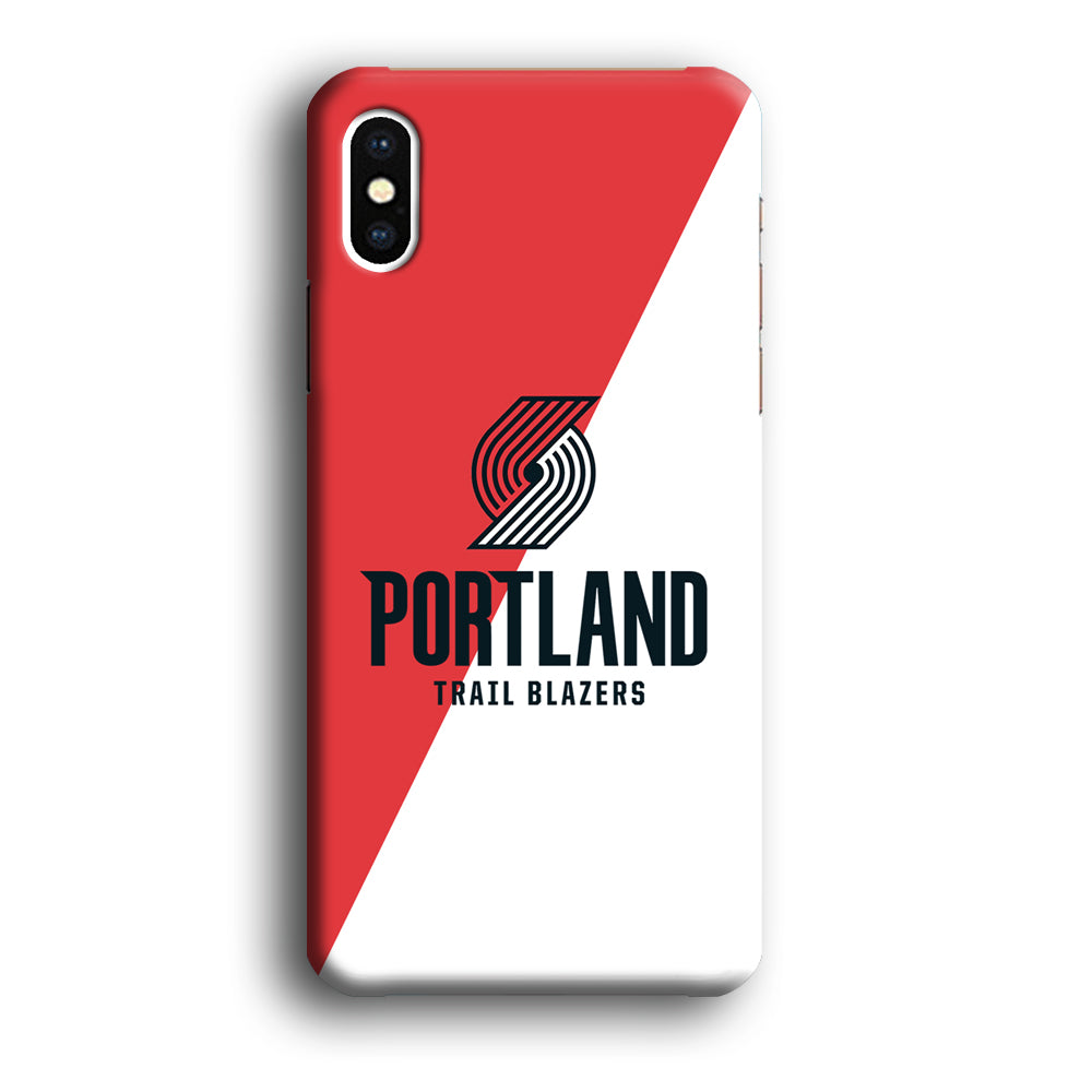 Portland Trail Blazers Team Two Colour iPhone Xs Max Case