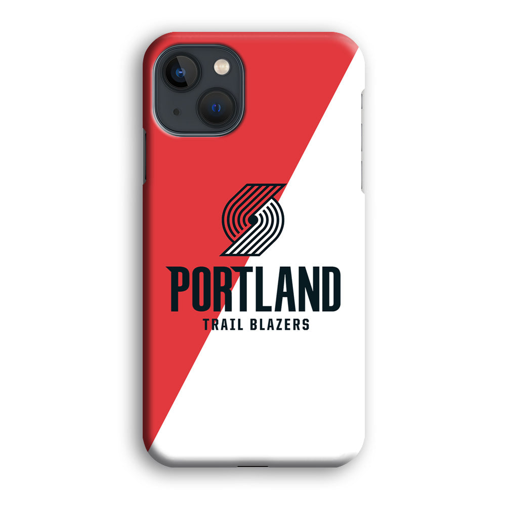 Portland Trail Blazers Team Two Colour iPhone 15 Plus Case