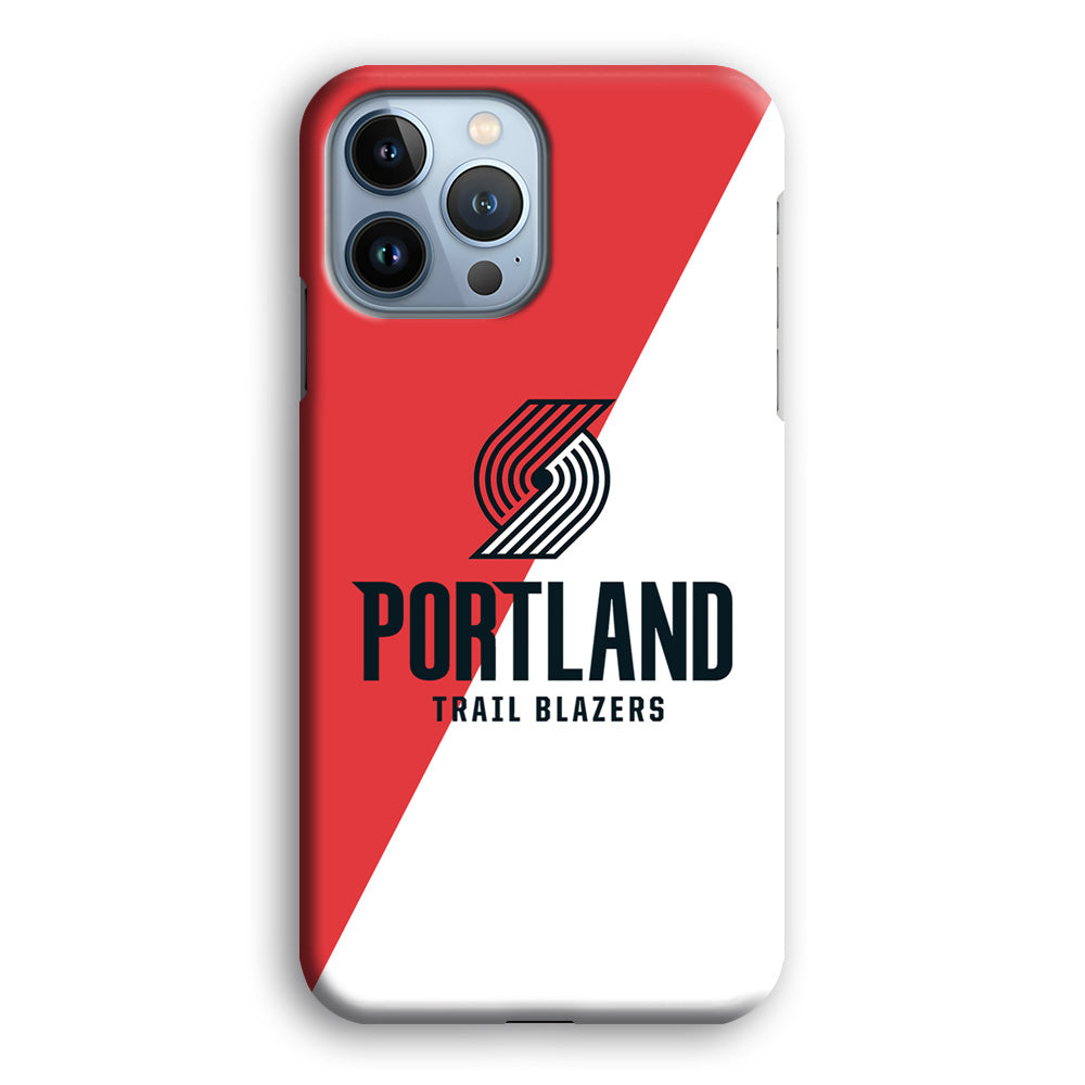 Portland Trail Blazers Team Two Colour iPhone 14 Pro Max Case